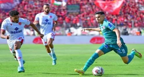 الهوني أساسيا ضد بوزوق وزريدة.. تشكيل ديربي الوداد والرجاء في الدوري المغربي